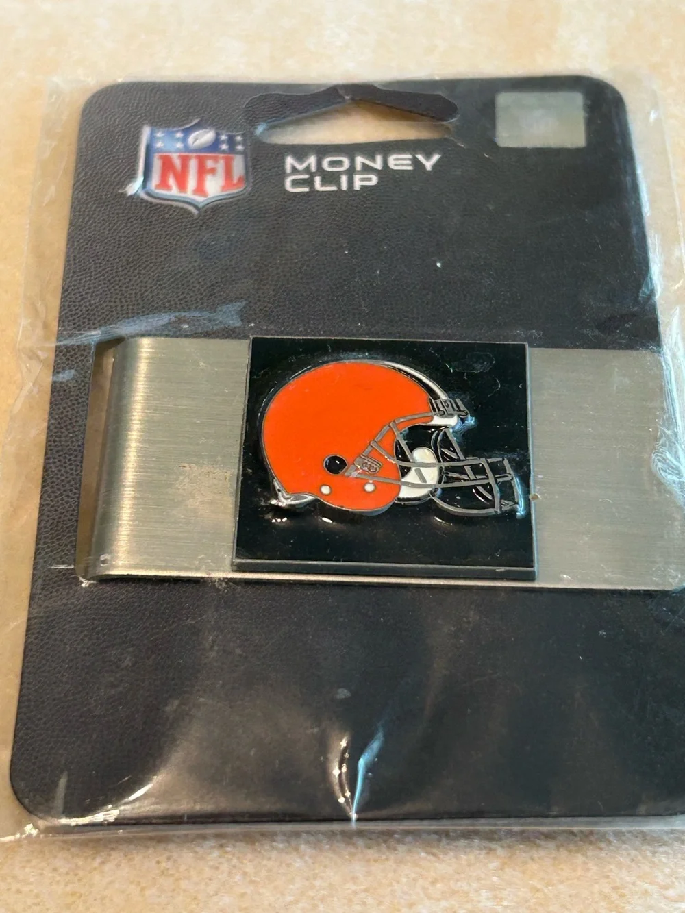 NFL Browns money clip